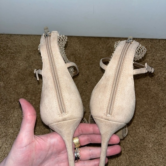 Nine West Imery Rhinestone Fishnet Bootie - SIZE 12 - Picture 4 of 5